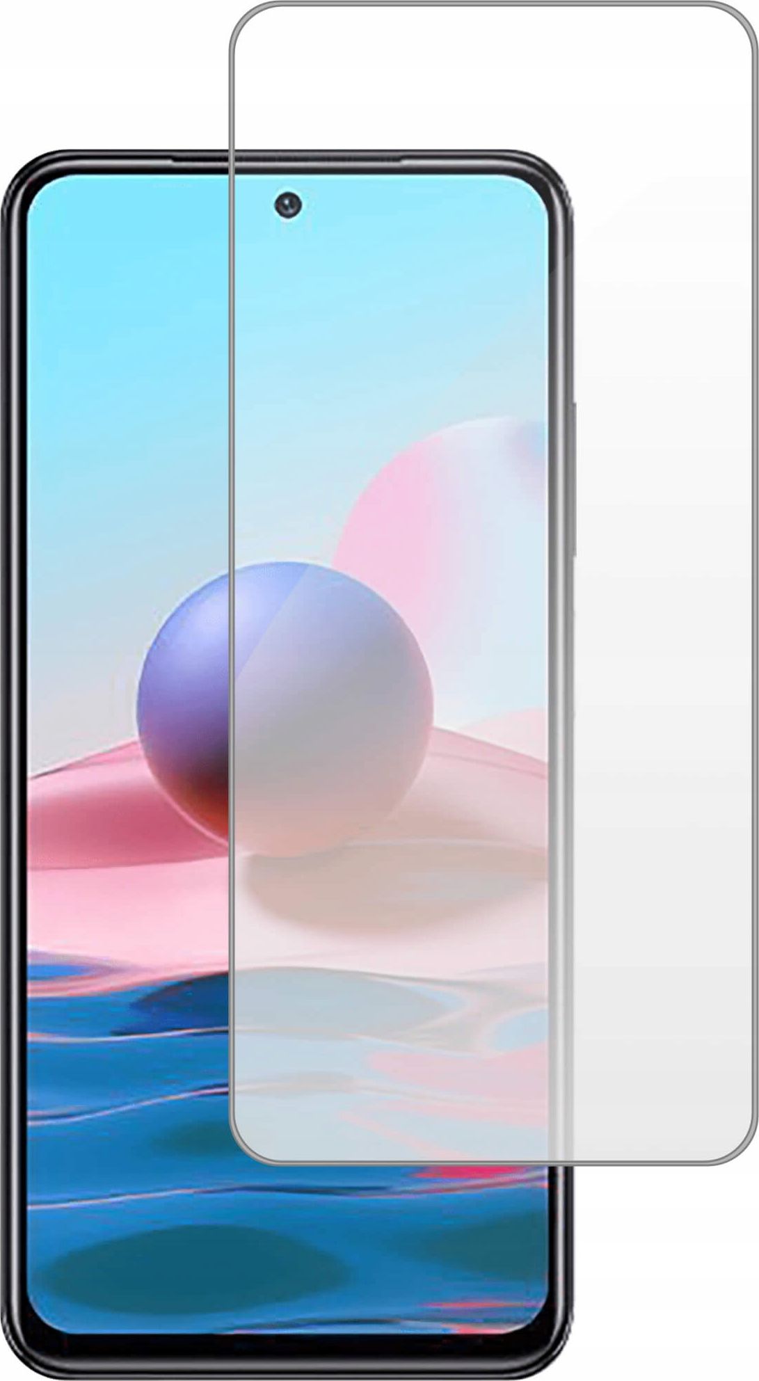 etumi Szkło Hartowane 9H Do Xiaomi Redmi Note 10 Szybka Szkiełko Ochronne Na Ekran Twarde Płaskie Przód / Ochrona Matrycy Telefonu Glas0233