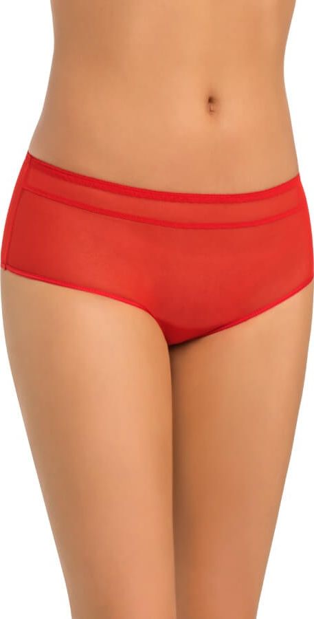 Teyli Majtki klasyczne szorty Nano czerwone XL Czerwony