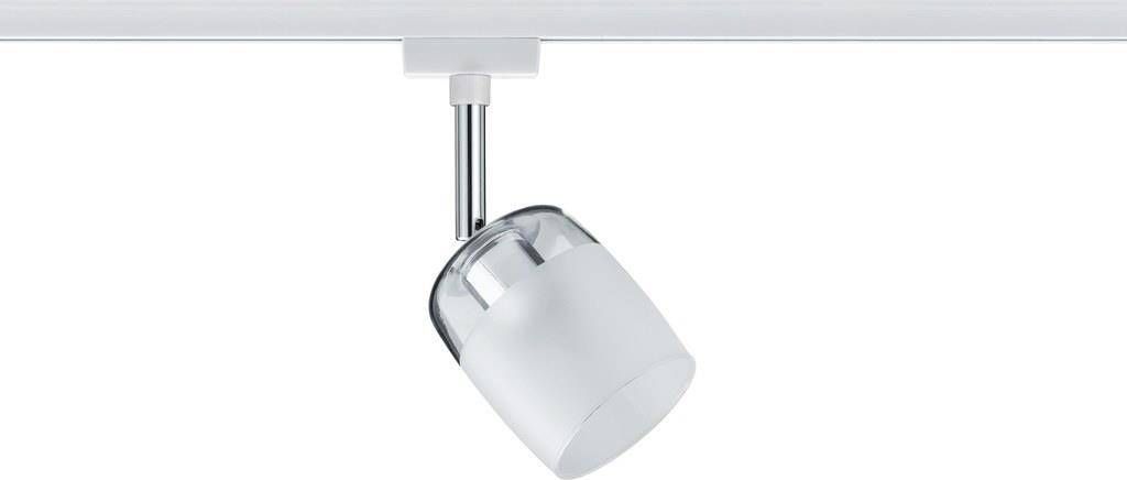 Paulmann URail System Spot Blossom max. 1x10W G9 Biały/przezroczysty/satynowy 230V Metal/Szkło