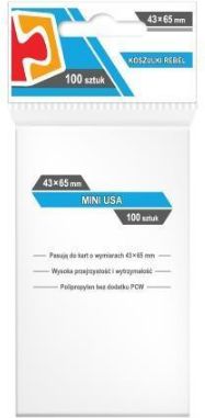Rebel Koszulki Mini USA 43x65 (100szt) (231979)