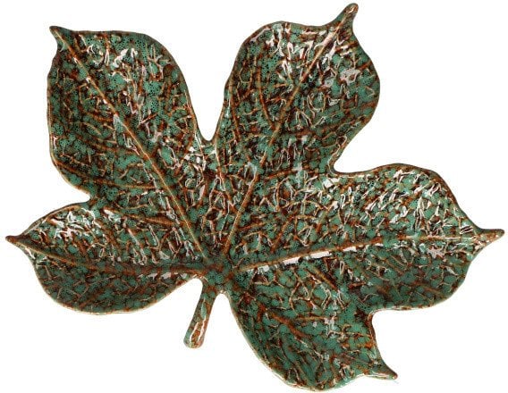 RITUALI DOMESTICI SFOGLIAMI Zestaw 2 pater w kształcie liścia figowego