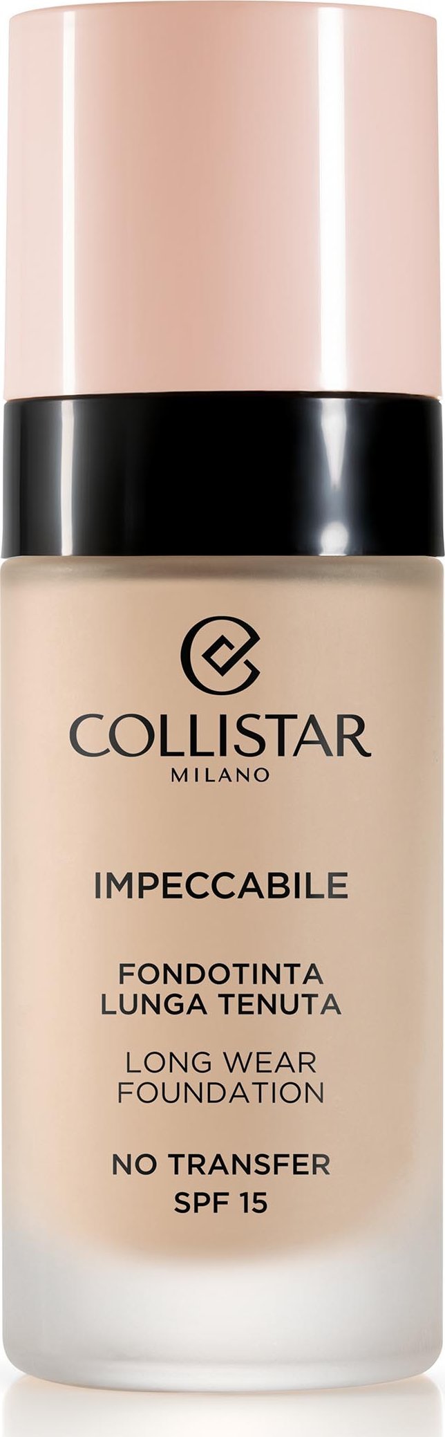 Collistar COLLISTAR IMPECCABILE LONG WEAR FOUNDATION SPF 15 1R - PINK IVORY 30ML