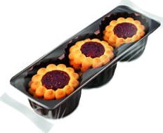 Delicpol Margaretka - ciastka kruche z nadzineiem o smaku wiśniowym 135g