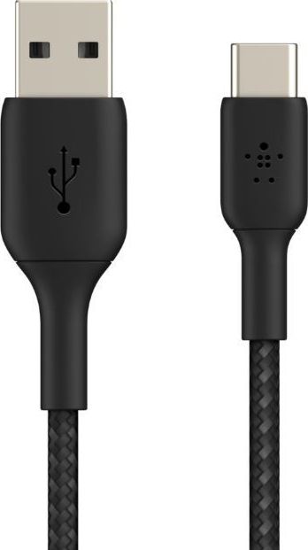 Kabel USB Belkin USB-A - USB-C 2 m Czarny (CAB002bt2MBK)