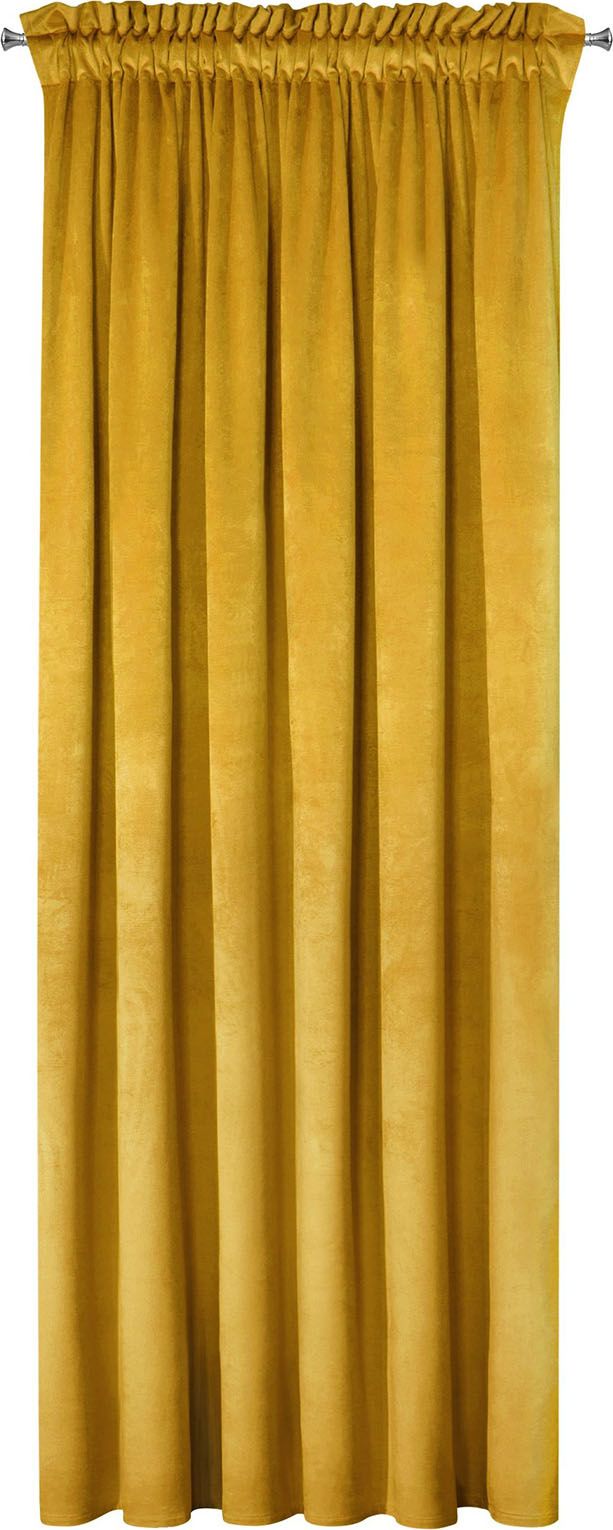 Eurofirany Zasłona Dekoracyjna Welwet Melanie Muszt 140x270