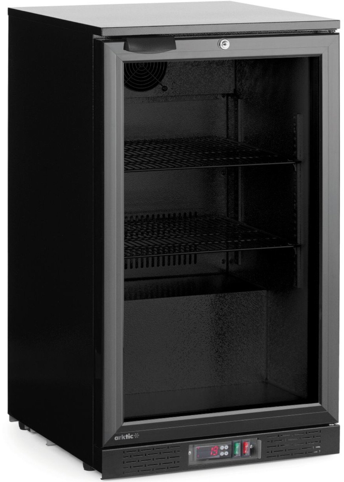 Lodówka chłodziarka barowa na napoje 1-drzwiowa LED 86 l 120 W 50x53x87 cm Lodówka chłodziarka barowa na napoje 1-drzwiowa LED 86 l 120 W 50x53x87 cm