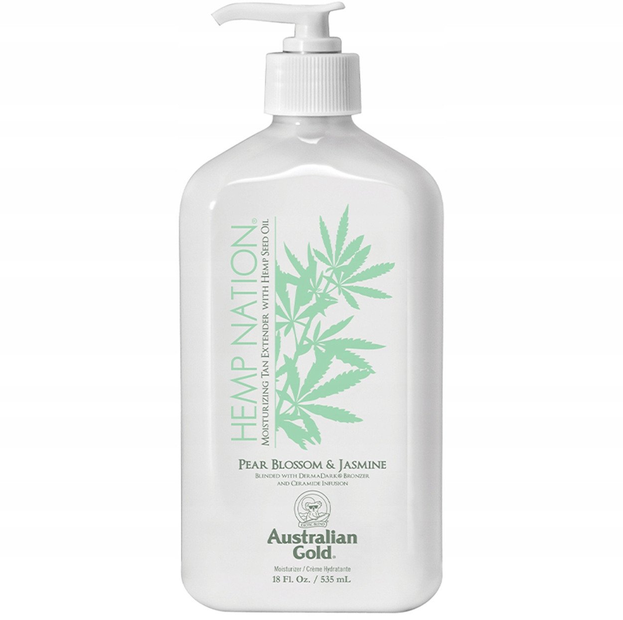 BALSAM PO OPALANIU Hemp Nation Pear Tan Extender GRUSZKA JAŚMIN masło shea 532ml