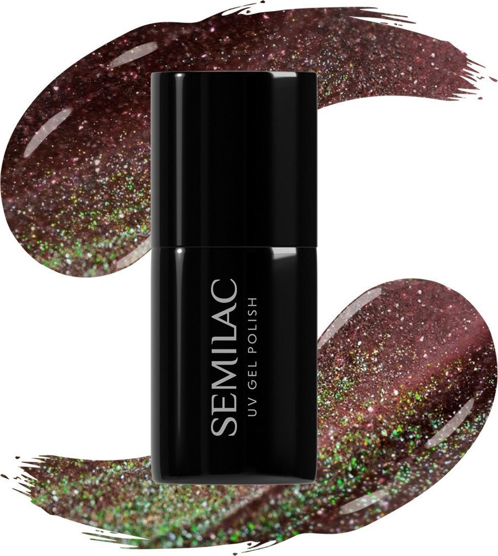 Semilac Lakier hybrydowy 7ml Digital Red (824)