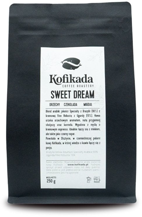 Kawa ziarnista Kofikada Kawa ziarnista Sweet Dream Espresso Blend 250g