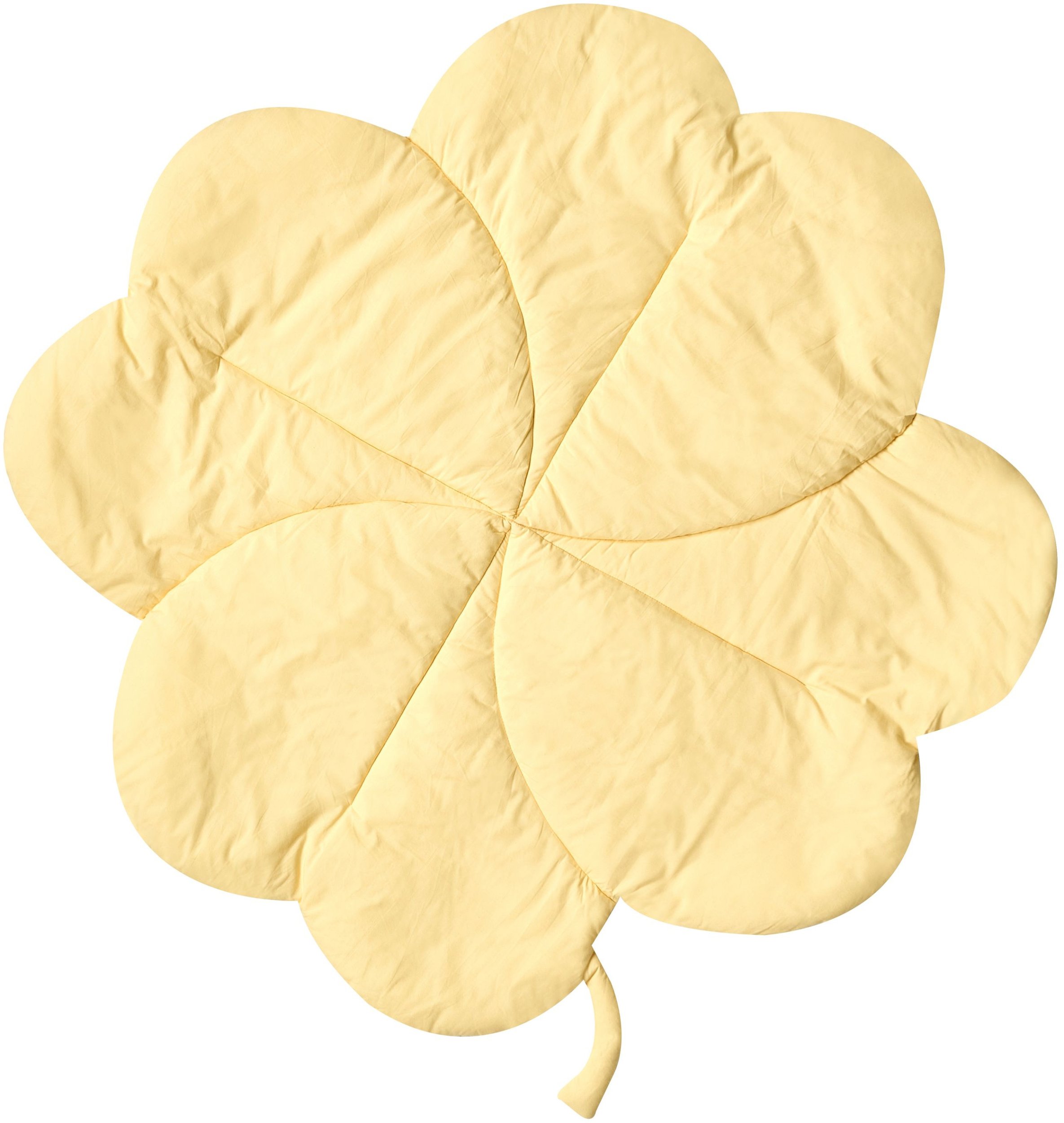 Mata do zabawy liść 110 x 110 cm zółta ACADINE