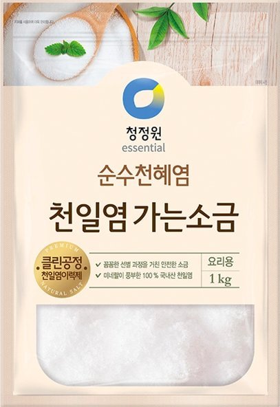 Chung Jung One Sól morska do kimchi, drobny kryształ 1kg - CJO Essential
