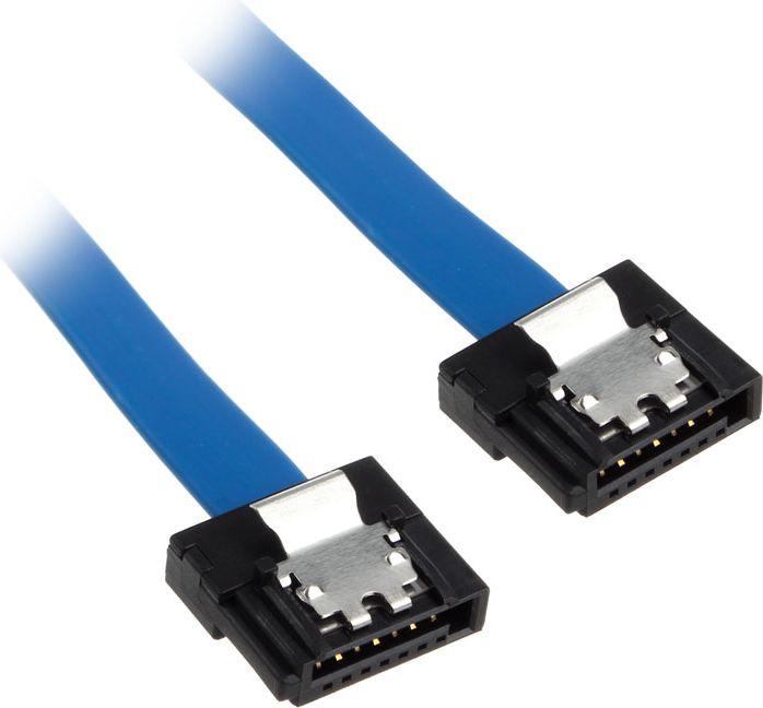 Akasa SATA - SATA, 0.15m, Niebieski (AKCBSA0515BL)