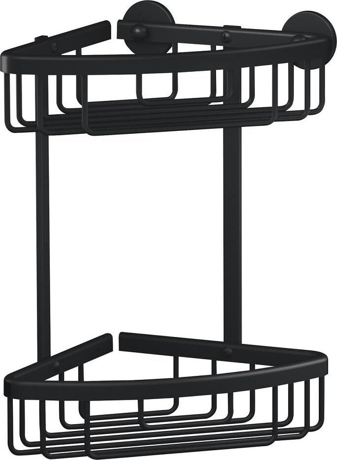 Koszyk prysznicowy Tesa tesa ALUXX Eckduschkorb Doppel schwarz