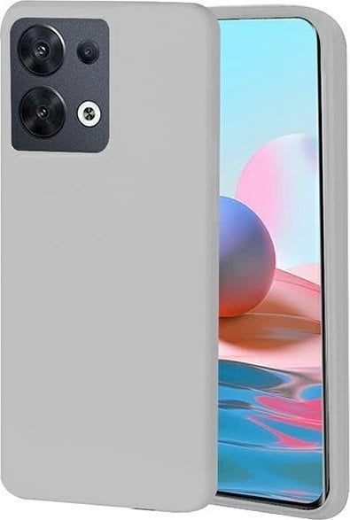 Beline Etui Candy Oppo Reno 8 przezroczysty/clear