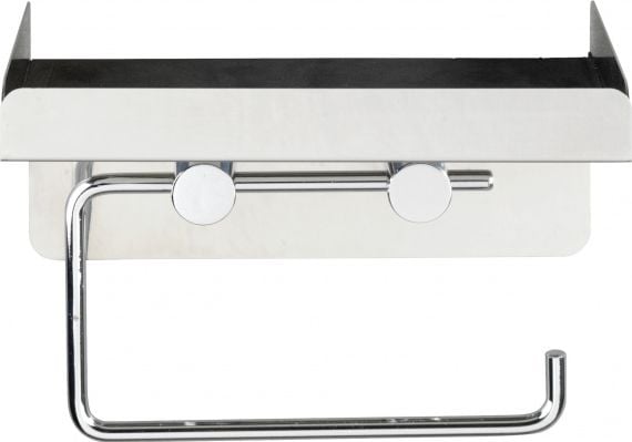 Wenko uchwyt na papier toaletowy 16 x 12,5 x 11,5 cm stal nierdzewna srebrny