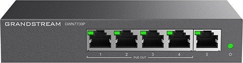 Switch GrandStream Switch Grandstream PoE GWN7700P (4x PoE do 1000; 1x do 1000Mpbs)