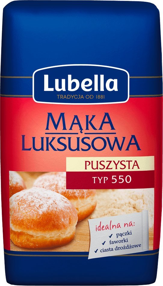 Lubella Lubella Mąka luksusowa puszysta typ 550 1 kg