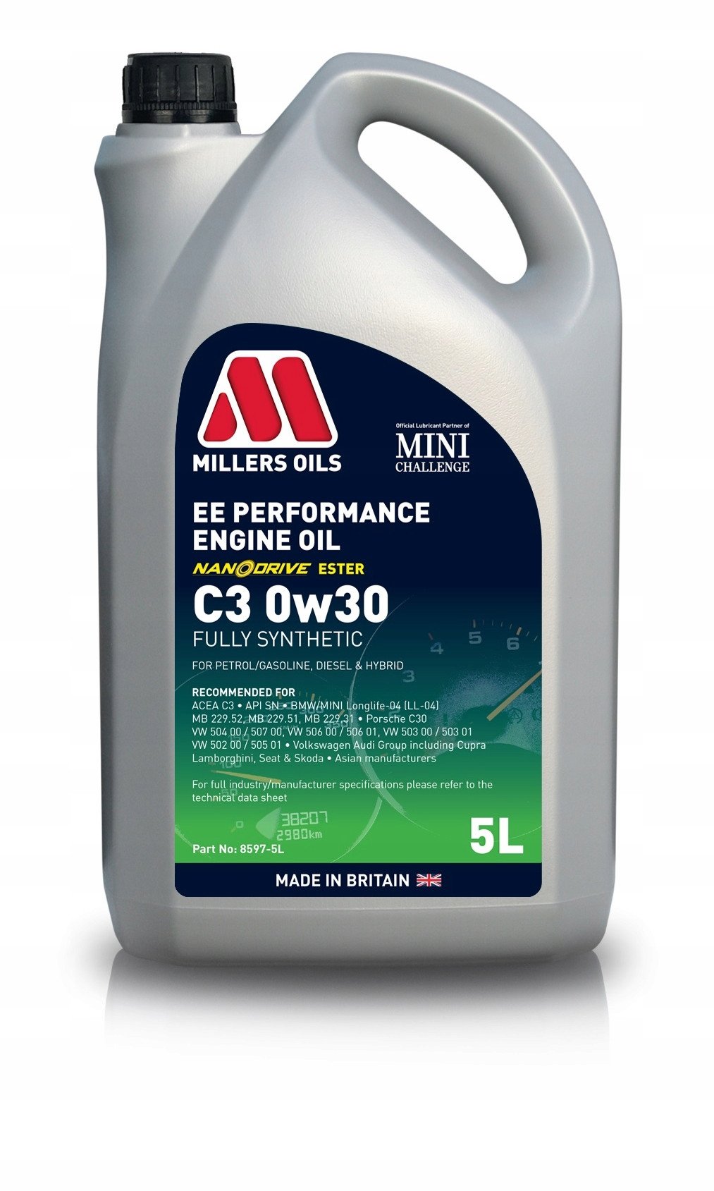 8597-5L Olej Silnikowy MILLERS EE PERFORMANCE C3 0w30