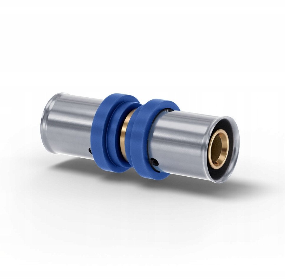 PEX złączka 20 zaciskowa zapras uniwersalna Pipelife Radopress