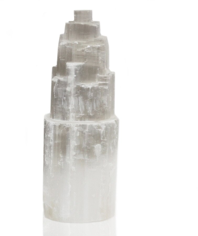 Lampa z Selenitu - Wieża 25 cm