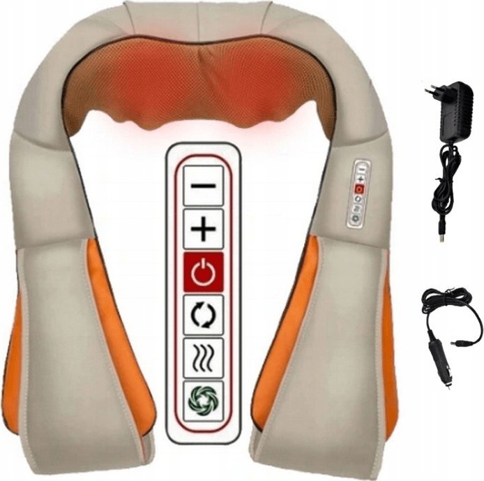 Masażer MASAŻER SHIATSU 3D Z FUNKCJĄ GRZANIA ŚWIATŁEM