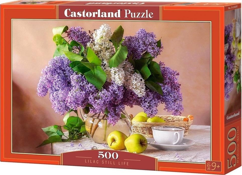 Puzzle 500 Lilac Still Life CASTOR
