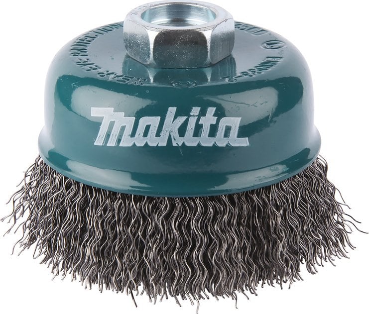 Makita Szlifierska szczotka druciana z drutem falistym - gwint wewnętrzny M14 75mm/0,3mm D-24094
