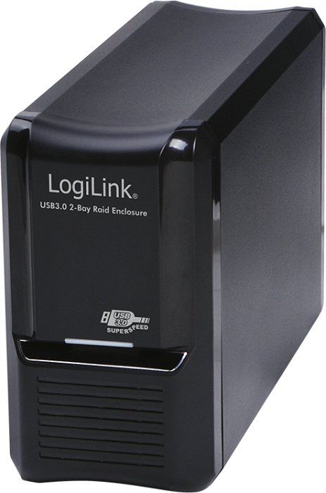 Kieszeń LogiLink Obudowa USB3.0 2xHDD 3,5 ' SATA3, RAID (UA0154)