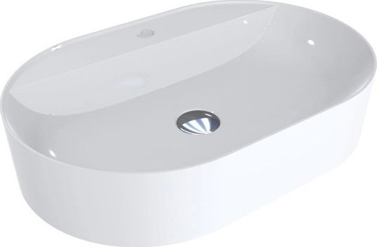 Umywalka Miraggio Umywalka nablatowa owalna 60 x 40 cm