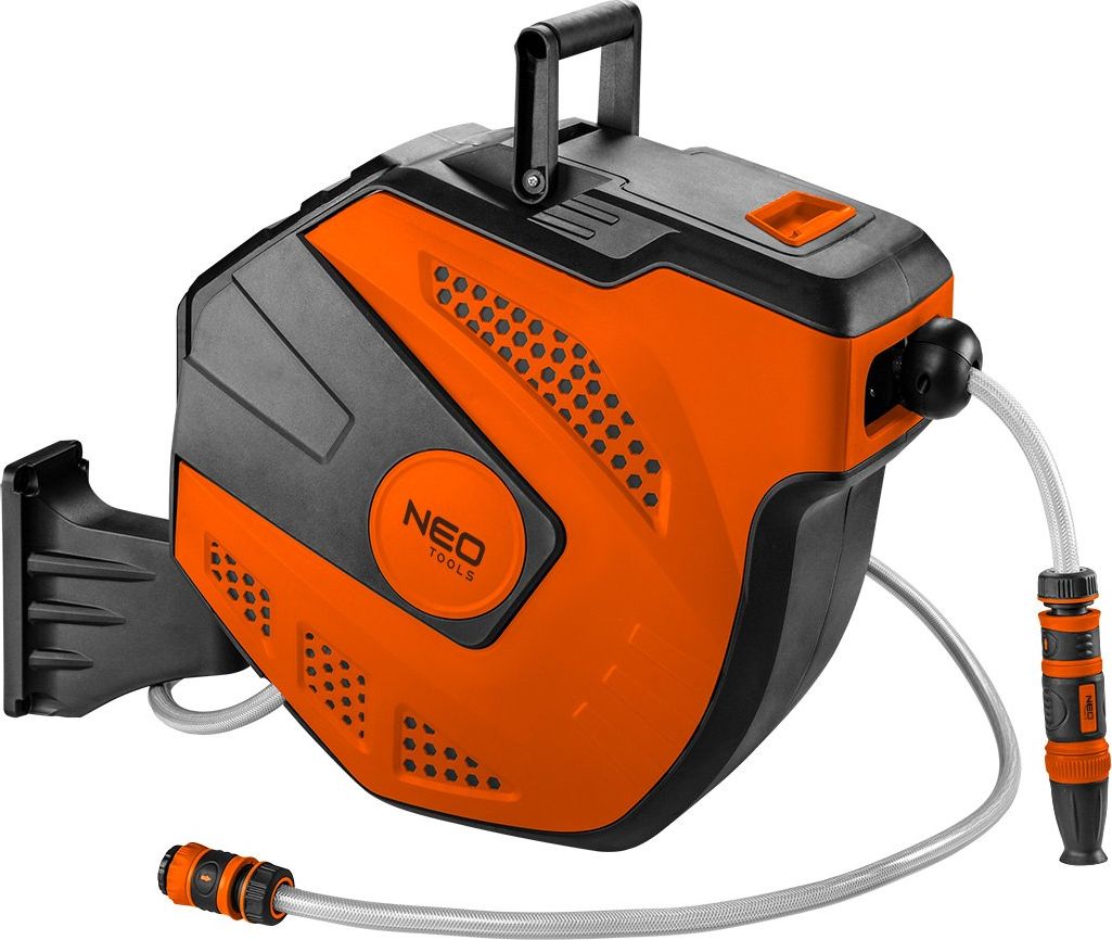 Neo Wąż ogrodowy z automatycznym zwijaczem 1/2", 20 m +2m 15-891