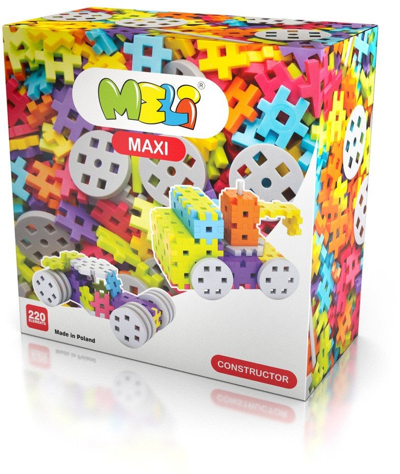 Klocki Meli Maxi Constructor 220szt