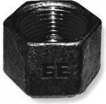 Odlewnia Zawiercie Zaślepka sześciokątna 11/2" czarny