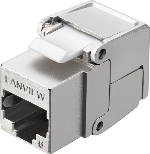 Lanview Cat6 Shielded flip jack