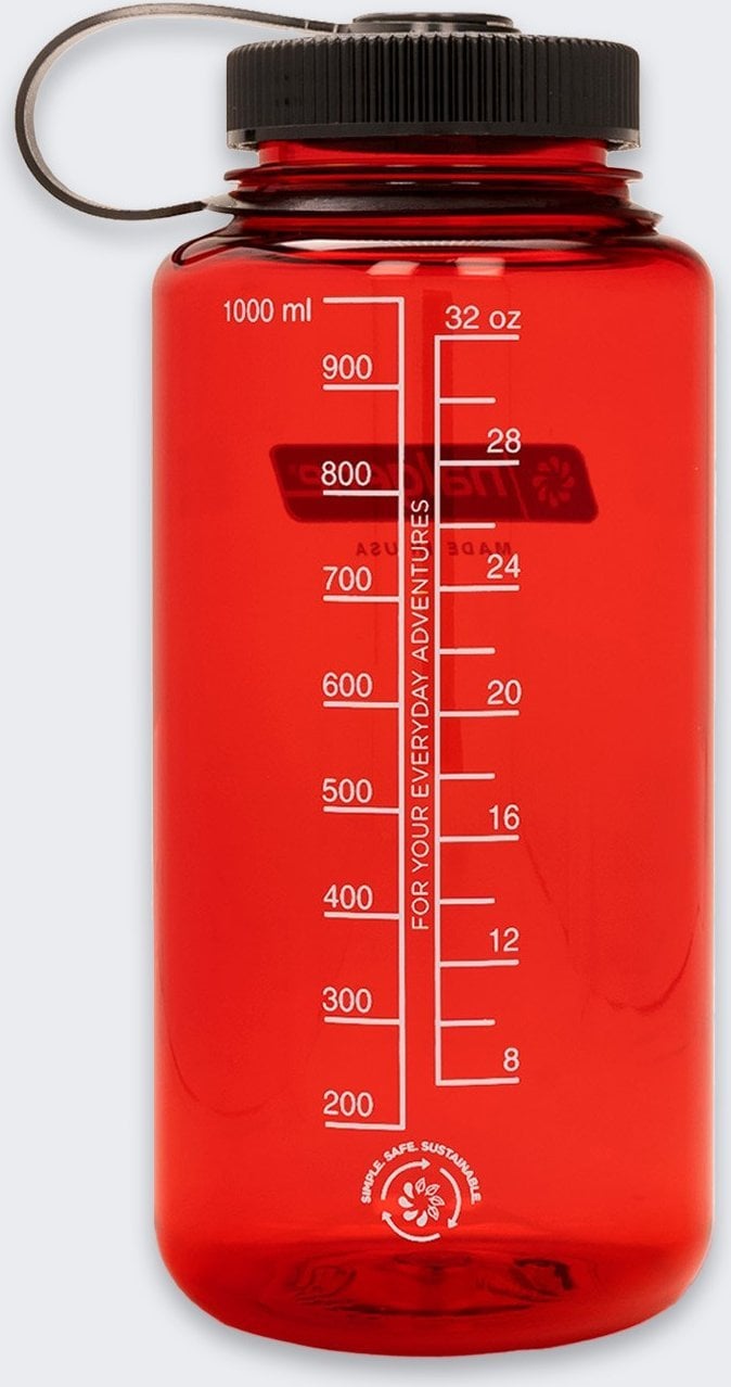 Nalgene Butelka Nalgene z Szerokim Ustnikiem WM 1 L Red
