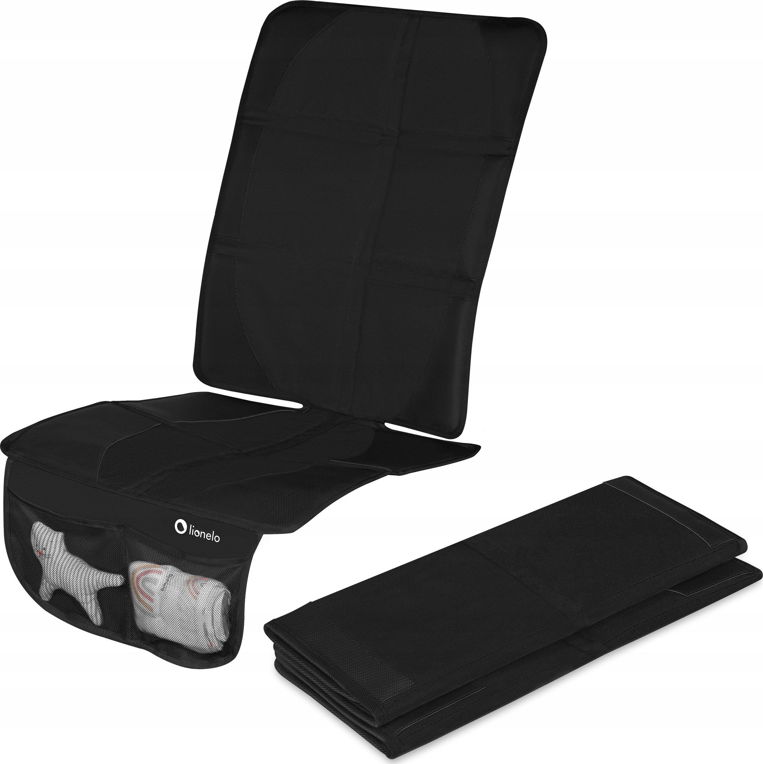 Fotelik samochodowy Mata ochronna do fotelików samochodowych Lionelo Sikker black