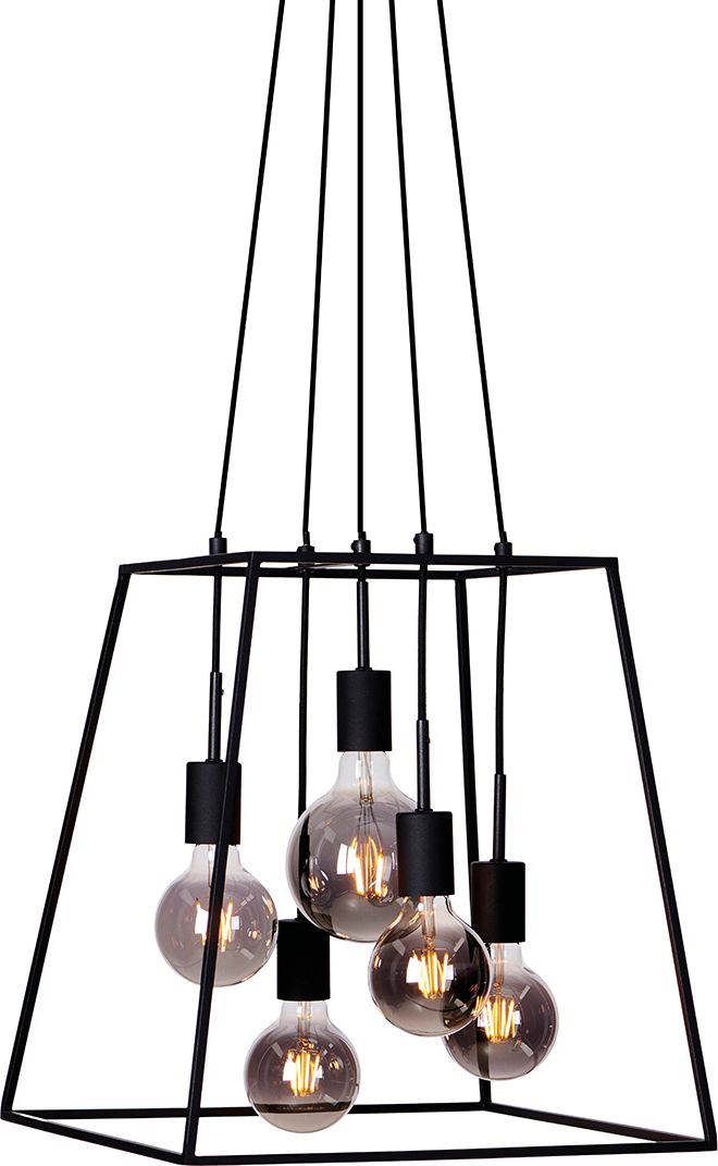 Lampa wisząca Italux Loftowa lampa wisząca LED Ready do jadalni Italux Almodovi PND-11532-5-BL