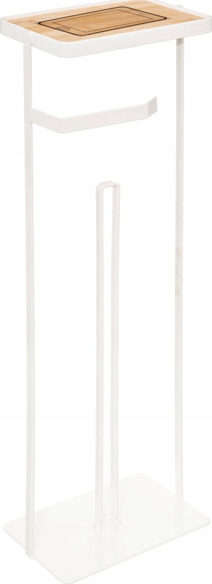 5five Stojak na papier toaletowy z zapasem, półka na telefon