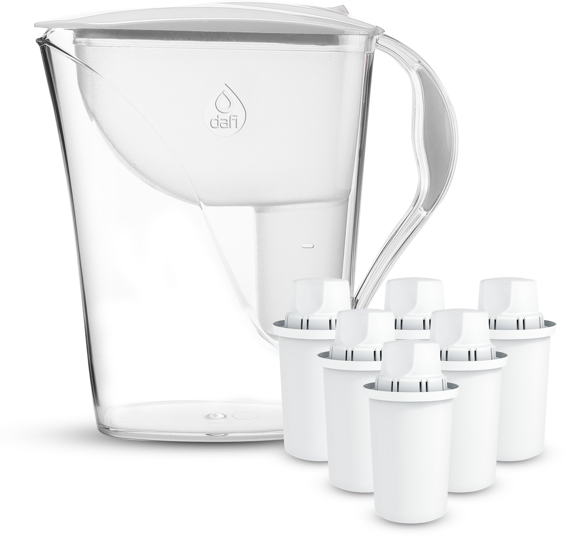 Dzbanek filtrujący Dafi Dzbanek LUNA biały 3,3l manualny 6 xClassic
