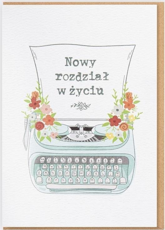 Nadwyraz.com Karnet Ślub - Nowy rozdział życia