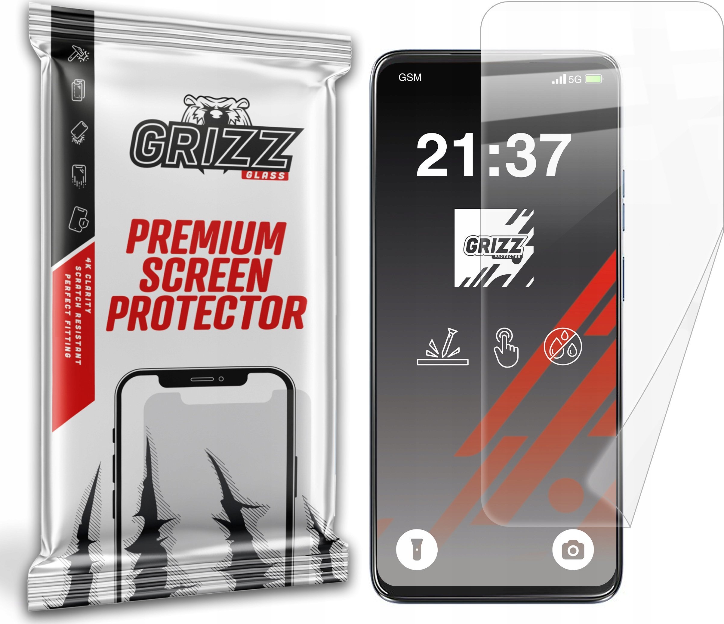 Folia ceramiczna GrizzGlass CeramicFilm do Motorola Moto G 2025