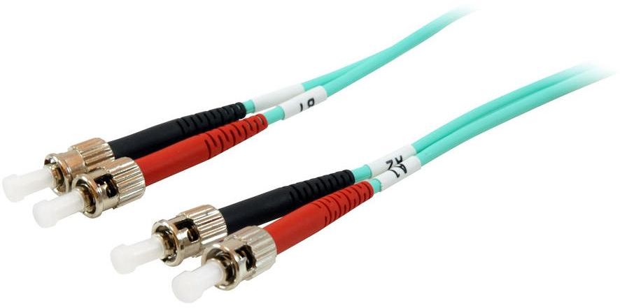 Equip Patchcord światłowodowy ST - ST, Multimode, Duplex, OM3, 3m (25224307)