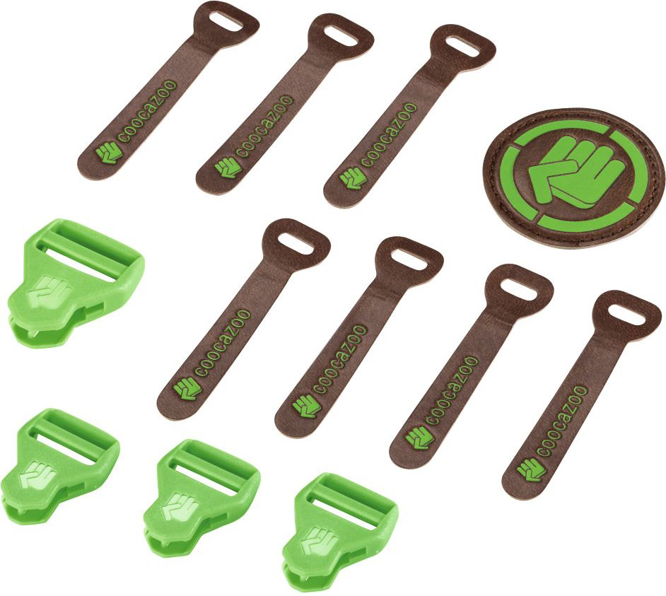 Coocazoo Zestaw elementów wymiennych Leather Irish Green Melange (138805)