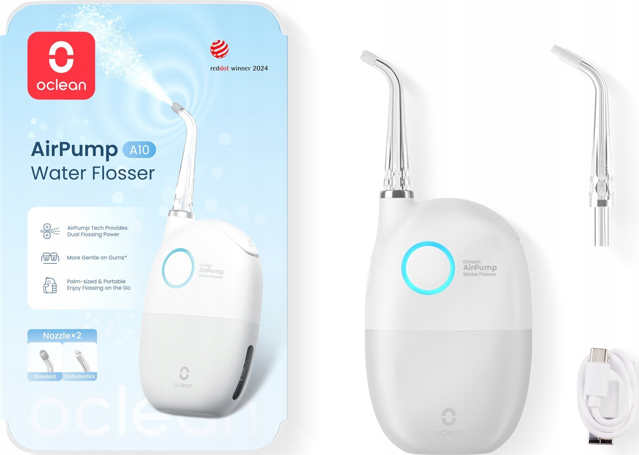 Irygator Oclean Airpump A10 biały