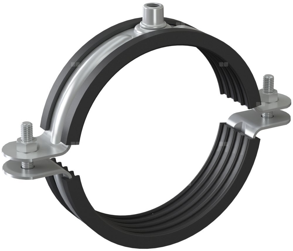 Obejma do wentylacji z okładziną 560 BK