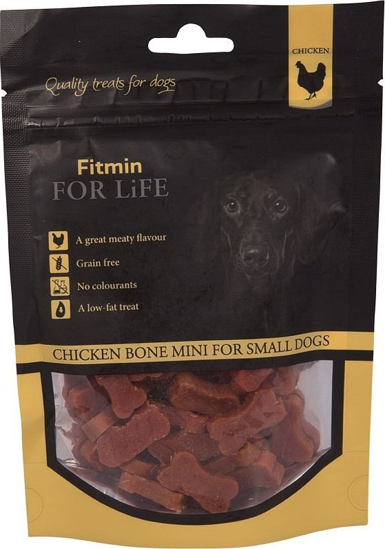 Fitmin For Life dog treat chicken bone mini 70g