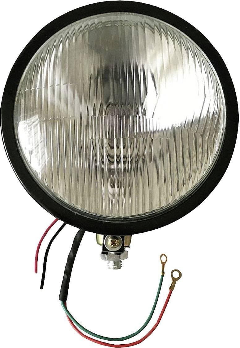 Berger & Schröter 50135 Forlygter Glødepære, Halogen H4 foran (L x B x H) 160 x 145 x 120 mm Sort