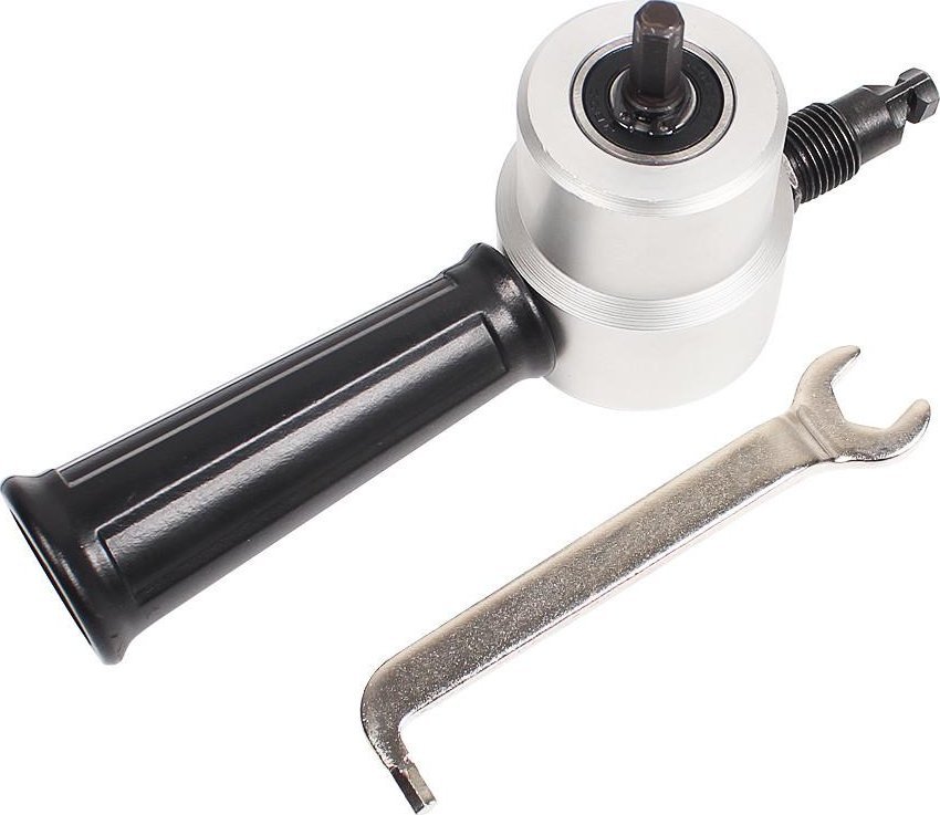 Falon-Tech PRZYSTAWKA DO CIĘCIA BLACHY NA WIERTARKĘ NOŻYCE EL