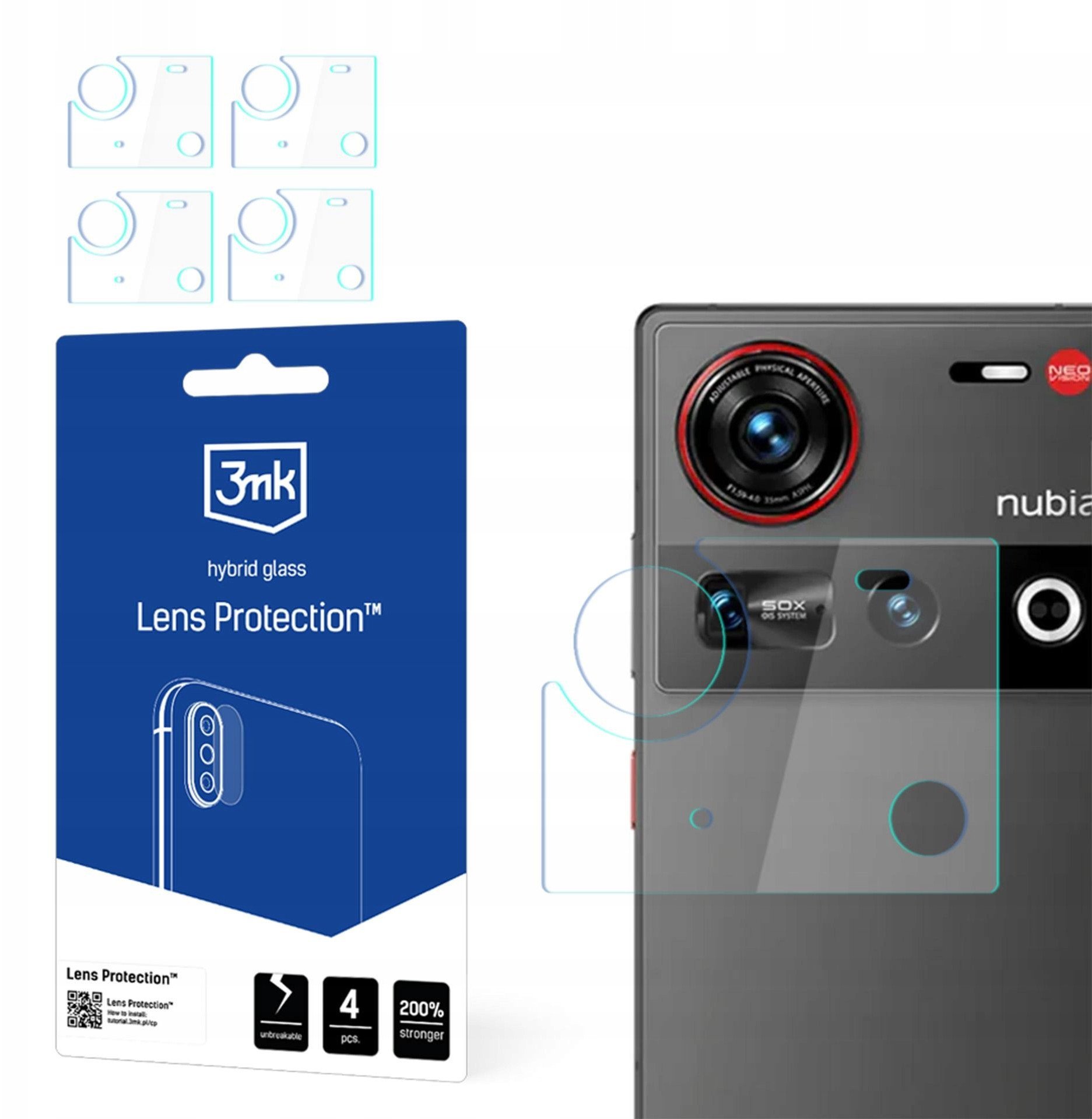 Nubia Z70 Ultra - 3mk Lens Protection