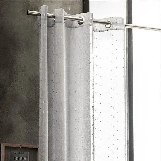 TODAY Firana gotowa na przelotkach LIGHTY, 135x240 cm, TODAY