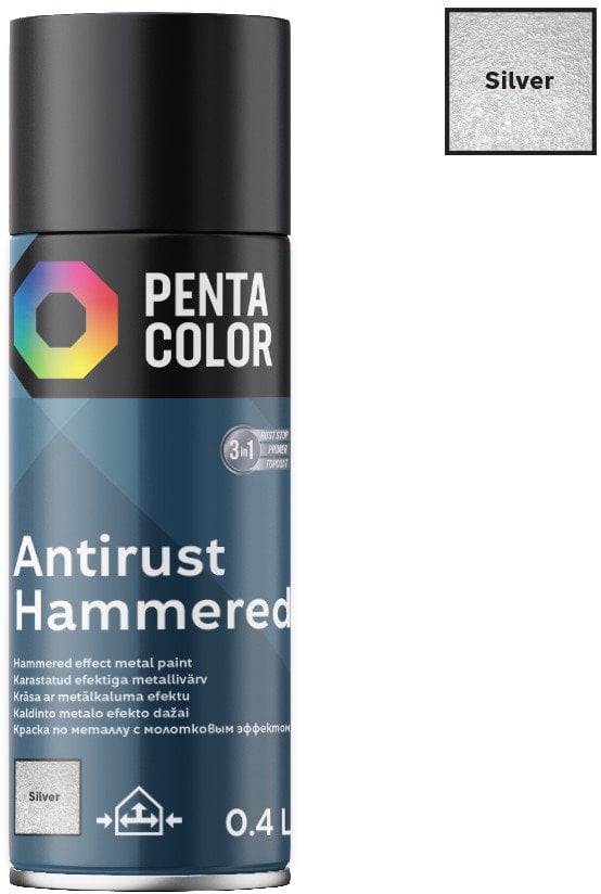SPRAYPAINT PENTA ANTIRUST HAMM SLV 400ML